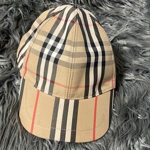 Kids Burberry baseball cap
